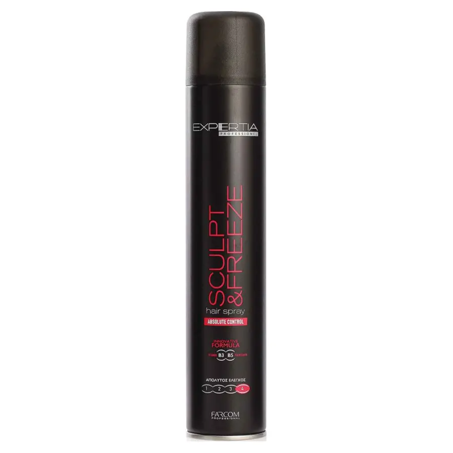 FARCOM EXPERTIA SCULPT & FREEZE HAIR SPRAY 500ML FARCOM EXPERTIA SCULPT & FREEZE HAIR SPRAY 500ML