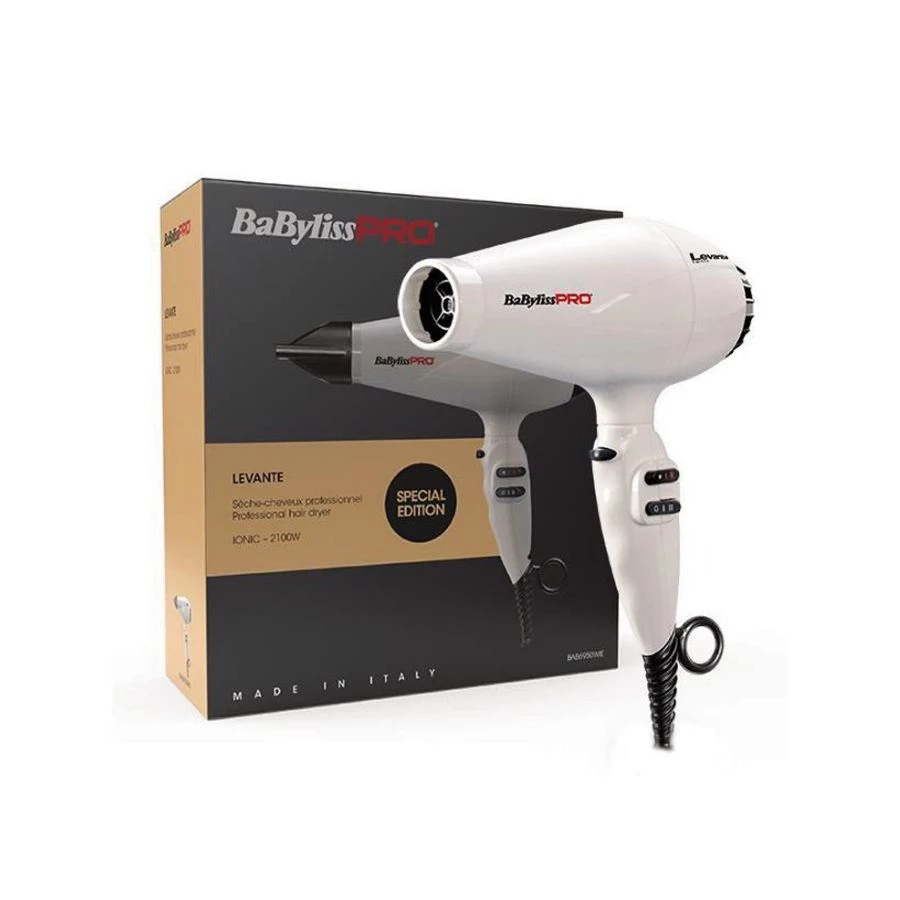 Babyliss BAB6950WIE Πιστολάκι LEVANTE IONIC 2100W Λευκό No 28564_2